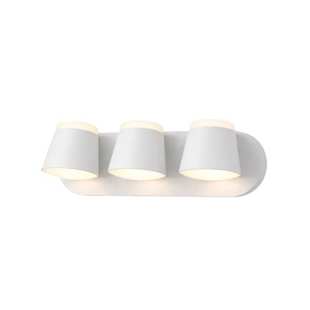 Imagen de Spot 3 Luces LED 30w Cálido Tosca Blanco 38x10x13cm Prof