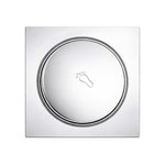 Imagen de Rejilla Ciega TipTop Cromada 15x15cm