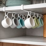 Imagen de Cuelga tazas x10 Blanco 15.5x28.5x3.5cm H