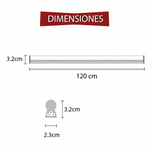 Imagen de ARTEFACTO Led T5 18w Calida Regleta DENSE 1.20cm