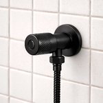 Imagen de Llave de Paso Negra Acero 1/2"