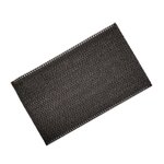 Imagen de INDIVIDUAL Lino Rectangular Negro 45x30cm