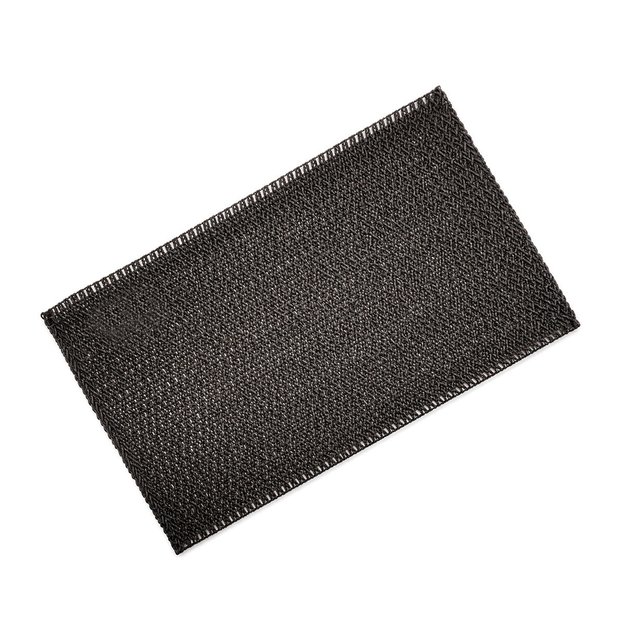 Imagen de INDIVIDUAL Lino Rectangular Negro 45x30cm