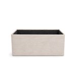 Imagen de CESTO Organizador Rectang. c/Asas Gris Grande 39x28x20cm H