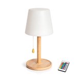 Imagen de Lámpara de Mesa LED Bambú RGB