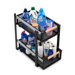 Imagen de Organizador de Mueble  2 Niveles Canastos Telescópicos