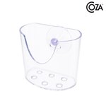 Imagen de ORGANIZADOR Mini c/Ventosas Acrílico Transparente COZA 10*5.5 / 9 H