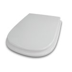 Imagen de TAPA WC Blanco Madera Laqueada Herraje Metal Cuadrada