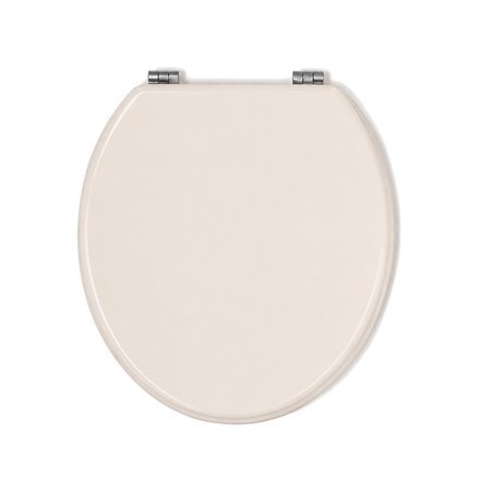 Imagen de TAPA WC Hueso Madera Laqueada Herraje Metal Florencia