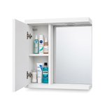 Imagen de BOTIQUIN 1 Cuerpo Blanco con Luz 56*18*60.5cm H