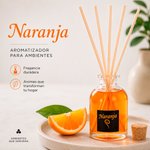 Imagen de DECO Aromatizador c/Varillas Naranja 50ml