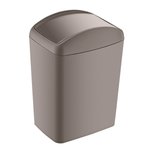 Imagen de PAPELERA 40Lts Plastica Vaiven Marron 26x36x53cm H