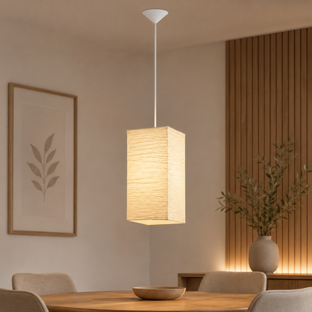 Imagen de COLGANTE Eco 1 Luz E27 20x20 /40cm H EGLO