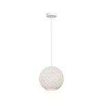 Imagen de COLGANTE 1 Luz Capullo Blanco Chico E27 20Ø