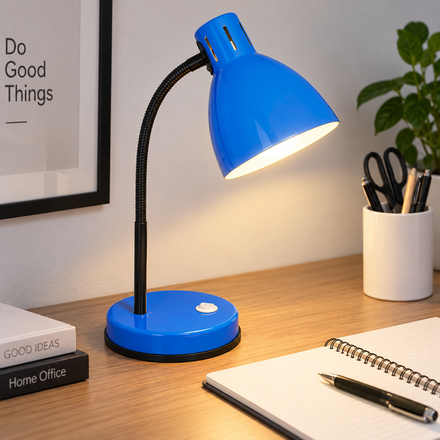 Imagen de LAMPARA de Mesa Teen AZUL Base 15cmØ / 28cm H