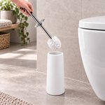 Imagen de ESCOBILLA para Inodoro BLANCA Ø 10.5cm/39cm h