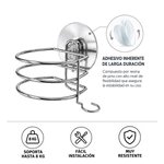 Imagen de SOPORTE para Secador de Pelo Adhesivo Ø10cm