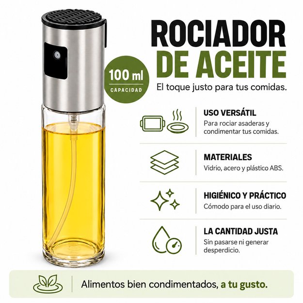 Imagen de ROCIADOR De Aceite Vidrio 100ml