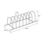 Imagen de SOPORTE Organizador Para Fuentes y Sartenes 10.5x32x9cm H
