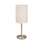 Imagen de Lampara de Mesa Acero c/Pantalla H: 40 cm