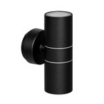 Imagen de APLIQUE 2 Luces Gu10 Bidireccional IP44 Negro Ø5.7x15.5cm H