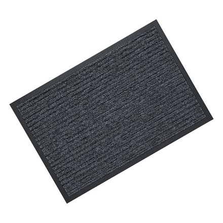 Imagen de FELPUDO de Fieltro c/Base de Goma Gris 38x60cm