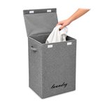 Imagen de Cesto de Ropa Eco Rectangular 40x30x60cm 88027