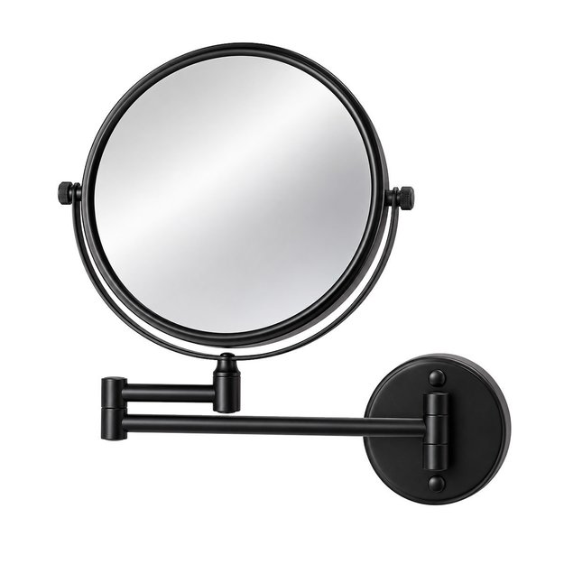 Imagen de ESPEJO de Aumento Negro Pared Bzo.Móvil X5