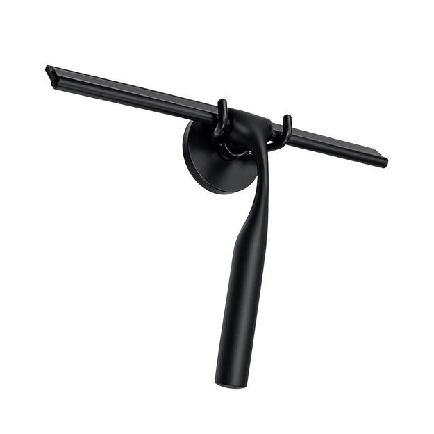 Imagen de Lampazo Negro Metalico Soporte c/Ventosa
