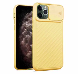 Imagen de PROTECTOR IPHONE 12/12 PRO SILICAM YELLOW