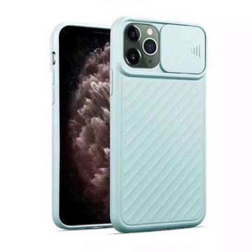 Imagen de PROTECTOR IPHONE 12 MINI SILICAM CELESTE