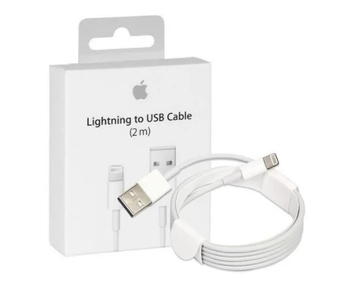 Imagen de CABLE DATOS ORIGINAL IPHONE LIGHTNING MD819ZM/ 2 METROS