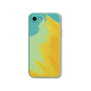 Imagen de PROTECTOR IPHONE 7 8 SE -SILDIS AMARILLO VERDE
