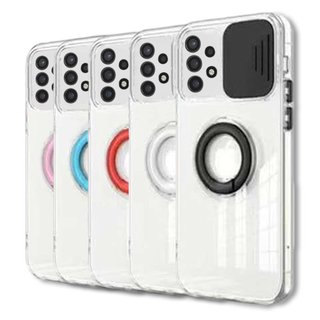 Imagen de PROTECTOR SAMSUNG A72 RINGCAM RED