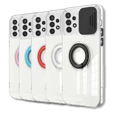 Imagen de PROTECTOR SAMSUNG A72 RINGCAM RED