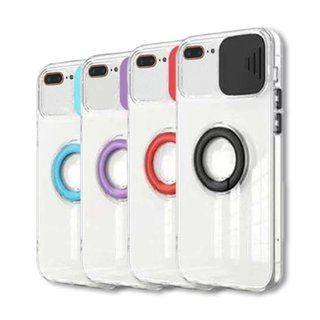 Imagen de PROTECTOR IPHONE 7 8 PLUS RINGCAM BLACK