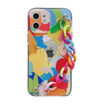 Imagen de PROTECTOR IPHONE 12 MINI CORREA MULTICOLOR