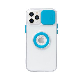 Imagen de PROTECTOR IPHONE 11 PRO MAX RINGCAM CELESTE