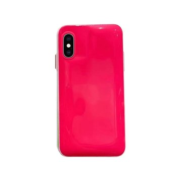 Imagen de PROTECTOR IPHONE X XS JELLY DARK PINK