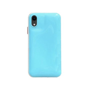 Imagen de PROTECTOR IPHONE XR JELLY CELESTE