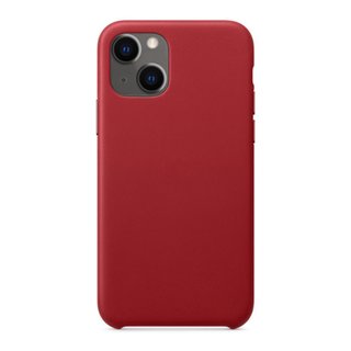 Imagen de PROTECTOR IPHONE 13 LEATHER SIMIL RED