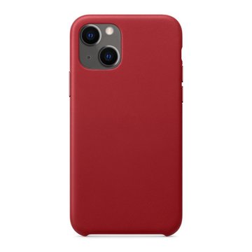 Imagen de PROTECTOR IPHONE 13 LEATHER SIMIL RED