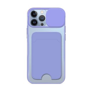 Imagen de PROTECTOR IPHONE 13 PRO WALLETCAM PURPLE