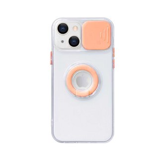 Imagen de PROTECTOR IPHONE 13 MINI RINGCAM PINK