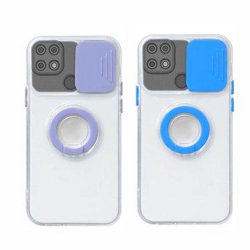 Imagen de PROTECTOR XIAOMI REDMI 10C C40 RINGCAM CELESTE