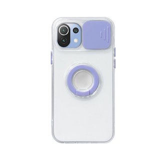 Imagen de PROTECTOR XIAOMI MI 11/11 PRO RINGCAM PURPLE