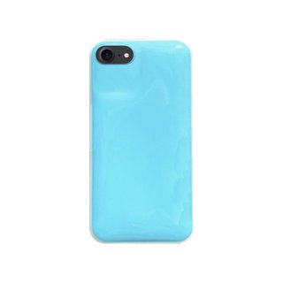 Imagen de PROTECTOR IPHONE 7 8 JELLY CELESTE