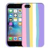 Imagen de PROTECTOR IPHONE 6/6S SILICON RAINBOW