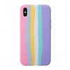 Imagen de PROTECTOR IPHONE X XS SILICON RAINBOW