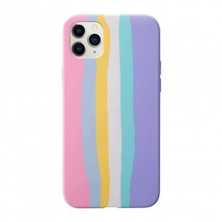 Imagen de PROTECTOR IPHONE 12 PRO MAX SILICON RAINBOW